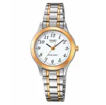 CASIO LTP1128G7BRDF Moteri&scaron;kas analoginis kvarcinis laikrodis 33mm auksinio atspalvio nerūdijančio plieno