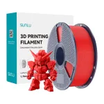SUNLU PLA+ 2.0 gijos (Raudona) 1.75 mm 1 kg
