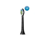 Philips Optimal White HX6068/88 &scaron;epetėlių galvutės 8 vnt. juodos