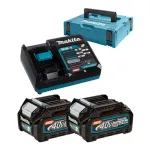 &bdquo;Makita 191V07-0&ldquo; 18V LXT Li-Ion 2.0 Ah akumuliatoriaus ir greitojo įkroviklio rinkinys