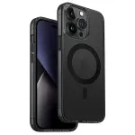 UNIQ LifePro Xtreme MagClick Įkrovimo Dėklas, skirtas iPhone 14 Pro Max 6.7 colio, Juodas/Rūkytas Ledas