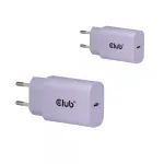 Club 3D USB-C įkroviklis 30W 2 vnt. komplektas kompakti&scaron;kas telefonams ir plan&scaron;etėms