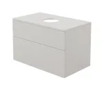 DEANTE CREA Praustuvo spintelė su stalvir&scaron;iu 600x450x570 mm Balta MDF/Keramika