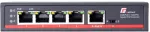 GETFORT GF-105-4PG-PD-90 PoE Switch 4 GE + 1 GE 90W (PoE-In)
