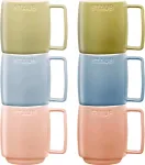 6 keraminių puodelių rinkinys Staub Multicolor 350 ml &ndash; 6&times;350 ml keraminiai puodeliai