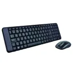 Logitech Wireless Combo MK220 &ndash; belaidžio klaviatūros ir pelės rinkinys, 2.4 GHz, juoda