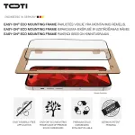 TOTI PREMIUM 3D grūdinto stiklo ekrano apsauga Full Cover, skirta Samsung Galaxy S25 Ultra
