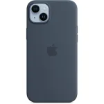 Silicone Case Cover Apple iPhone 14 Plus MagSafe Storm Blue