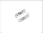 SYNERGY21 S21-LED-003F240175 COB LED juostos jungtis, vienspalvė, 8 mm, IP20, be litavimo, užsegama, 2 kontaktų, balta
