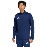 adidas Entrada 26 treniruočių vir&scaron;us vyrams, tamsiai mėlynas, ketvirčio užtrauktukas, ilgomis rankovėmis, L dydis