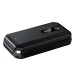 Baseus BS-CH001 - starterinis įrenginys, užvedimo stiprintuvas 10000 mAh 12V (1000 A / 500 A) su krokodilo spaustukais (juodas)