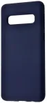 Evelatus Samsung Galaxy S10 Plus Premium Soft Touch silikoninis dėklas, vidurnakčio mėlyna