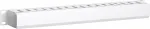 DSIT 19 inch 1U horizontalus kabelių tvarkymo skydelis su dangteliu, baltas (DS-1902-W)