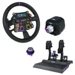 Conspit Ready to Race rinkinys (8Nm) &ndash; tiesioginės pavaros vairas, pedalai ir 300 mm vairaratis