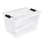 Keeeper Crystalbox Cornelia dėžė su dangčiu 52L, 59,5 x 39,5 x 34 cm, permatoma