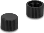 Delock M12 prisukamas apsauginis dangtelis, plastikinis, IP67 atsparus dulkėms ir vandeniui, juodas 60844