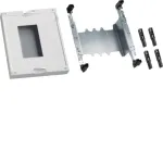 Hager UK21LH1M tu&scaron;čio modulio dangtelis, grynai balta, 1 modulis