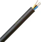 HEINRICH KOPP NYY-J 3G1,5 mm&sup2; požeminis kabelis, 25 m, juodas 153325009