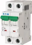 Eaton PXL-B6/2 modulinis automatinis jungiklis (MCB), 2 polių, B charakteristikos, 6 A, 10 kA, DIN bėgiui 236225