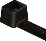 HellermannTyton T40R PA66W juodas kabelių rai&scaron;tis 175 x 4 mm, 100 vnt. paketas 111-01625