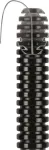 GEWISS DX15125R lankstus gofruotas vamzdis 25mm juodas 75m su viela