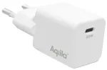 Aqiila Chargebird W1 20W USB-C sieninis įkroviklis, baltas, AQWCW1PBI20W898