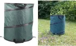 EDA Gartensack POP UP 117L tamsiai žalias sodo atliekų mai&scaron;as 010531 V.CA