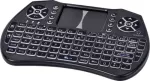 Renkforce RF-MWK-103 belaidė klaviatūra su integruotu jutikliniu kilimėliu, voki&scaron;ka QWERTZ, juoda RF-7481488