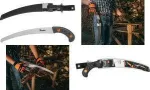 Bradas V-SERIES sodo pjūklas su dėklu, 320 mm SK5 grūdinto plieno geležtė, trigubai galąsti dantys, pjovimas traukiant KT-V1404K