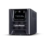 CyberPower PR750ELCD3C nepertraukiamo maitinimo &scaron;altinis (UPS), linijinis interaktyvusis, 750VA/750W, vertikalus korpusas