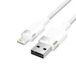 Laidinė USB-A &ndash; Lightning jungtis Vention LANWH, 2 m, balta