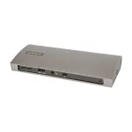 StarTech.com Thunderbolt 4 Dock, 96W maitinimas, vienas 8K / du monitoriai 4K 60Hz, 3xTB4/USB4 prievadai, 4xUSB-A, SD, GbE, Thunderbolt 4 dokų stotelė, skirta Windows arba TB3 MacBook, 0,8 m kabelis