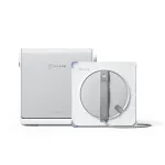 Langų valymo robotas Ecovacs Winbot W2S Omni baltai pilkas WG893-12 WG89312 (WG893-12)