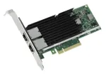 Intel Ethernet Converged Network Adapter X540-T2 &ndash; tinklo adapteris &ndash; PCIe 2.1 x8 Low-Profile &ndash; 10Gb Ethernet 2 prievadai (X540T2)