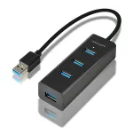 Axagon HUE-S2B 4x USB 3.0 įkrovimo &scaron;akotuvas, maitinimas micro USB