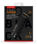 WESTERN DIGITAL SSD WD_BLACK SN850X 1TB PCIe Gen4 x4 M.2 2280 su radiatoriumi