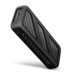 AXAGON EEM2-20G ARMORED dėžutė M.2 NVMe SSD, USB-C 20 Gbps, juoda