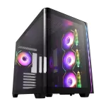 FSP M580-BA Midi Tower korpusas mITX, mATX Juodas ARGB
