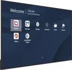ViewSonic CDE31 86 colių 4K profesionalus komercinis ekranas su ProAV integracija