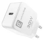 Cellularline The One ACHIPHUSBCPD30WW USB-C kelioninis kroviklis, Power Delivery 30W, baltas