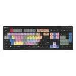 Logickeyboard LKB-EDIUS-A2PC-FR klaviatūra, USB, AZERTY, prancūzi&scaron;ka, juoda