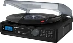 Gramophone STT 212U FM tiuneris su USB/SD, MP3, juoda spalva