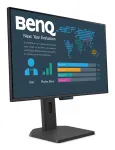 27 colių BenQ FHD verslo monitorius &mdash; 1920&times;1080, 5 ms, IPS tipo 178&deg; žiūrėjimo kampai, matinis, įmontuoti garsiakalbiai, VESA, auk&scaron;čio reguliavimas
