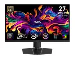 Monitorius MSI MAG 273QP QD-OLED X24 26,5 colių, QD-OLED, 2560x1440, 240 Hz, 0,03 ms, matinis, juodas