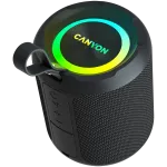 Ne&scaron;iojamas garsiakalbis CANYON OnMove 11 IPX6 TWS 20W EQ RGB Juodas
