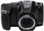 Blackmagic Pocket Cinema Camera 6K Pro &ndash; kino kamera &ndash; 6K / 50 kadrų per sekundę &ndash; tik korpusas &ndash; &bdquo;flash&ldquo; kortelė &ndash; &bdquo;Bluetooth&ldquo;