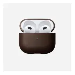 Odinis AirPods dėklas Nomad V3 Rustic Brown &ndash; apsauginis odinis dangtelis AirPods įkrovimo dėklui