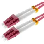 Skaidulinis optinis kabelis Helos 3m OM4 LC/LC