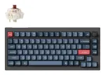 Belaidė klaviatūra Keychron V1 Max RGB/CARBON Black V1M-D3