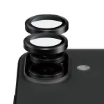 Apsauginis objektyvo stiklelis PanzerGlass Hoops Ceramic II, skirtas iPhone 17, 16, 16 Plus, atsparus įbrėžimams ir smūgiams